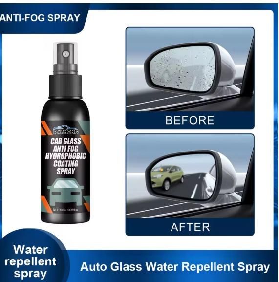 Car Glass Anti- Fog Hydrophobic Coating 100ML